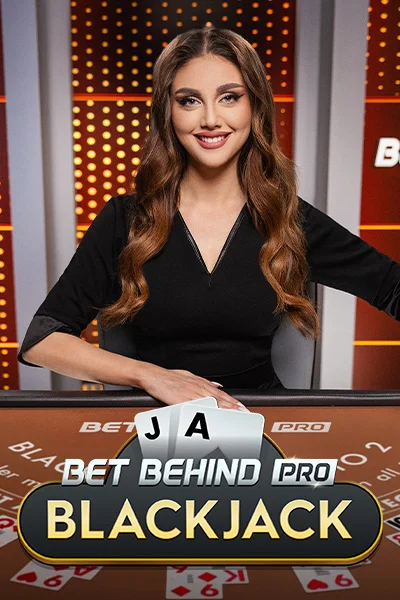 Bet Behind Pro Blackjack live tafel bij PulsarSpins