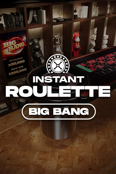 BigBang Instant Roulette live tafel bij PulsarSpins