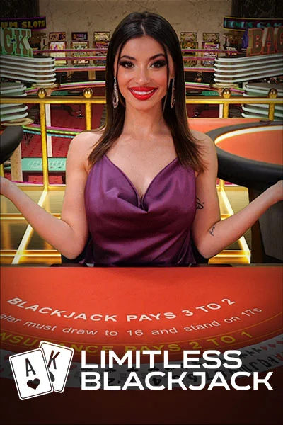 Limitless Blackjack live tafel bij PulsarSpins