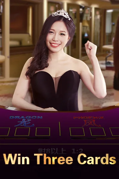 Win Three Cards live tafel bij PulsarSpins